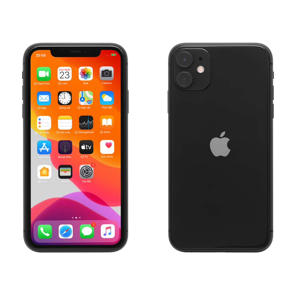 Apple iPhone 11 64GB là một sản phẩm đáng mua nhất trong năm nay bởi những tính năng vượt trội của nó. Camera kép, bộ xử lý nhanh và mượt mà, khả năng chống nước… tất cả sẽ khiến bạn muốn sở hữu ngay chiếc điện thoại này ngay lập tức. Hãy xem ảnh liên quan để đánh giá rõ hơn về sản phẩm này.