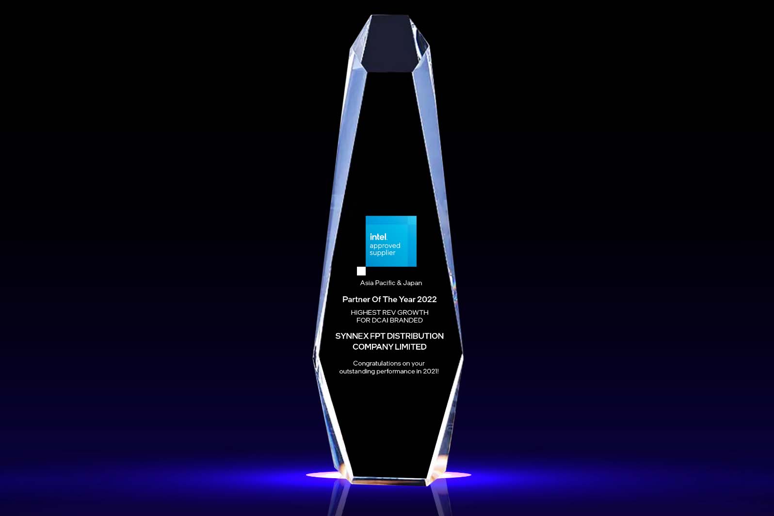Synnex FPT nhận giải thưởng “NPP tăng trưởng doanh thu tốt nhất server CPU Intel” FY2022